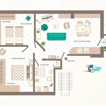 Casa Alpina - Apartment *